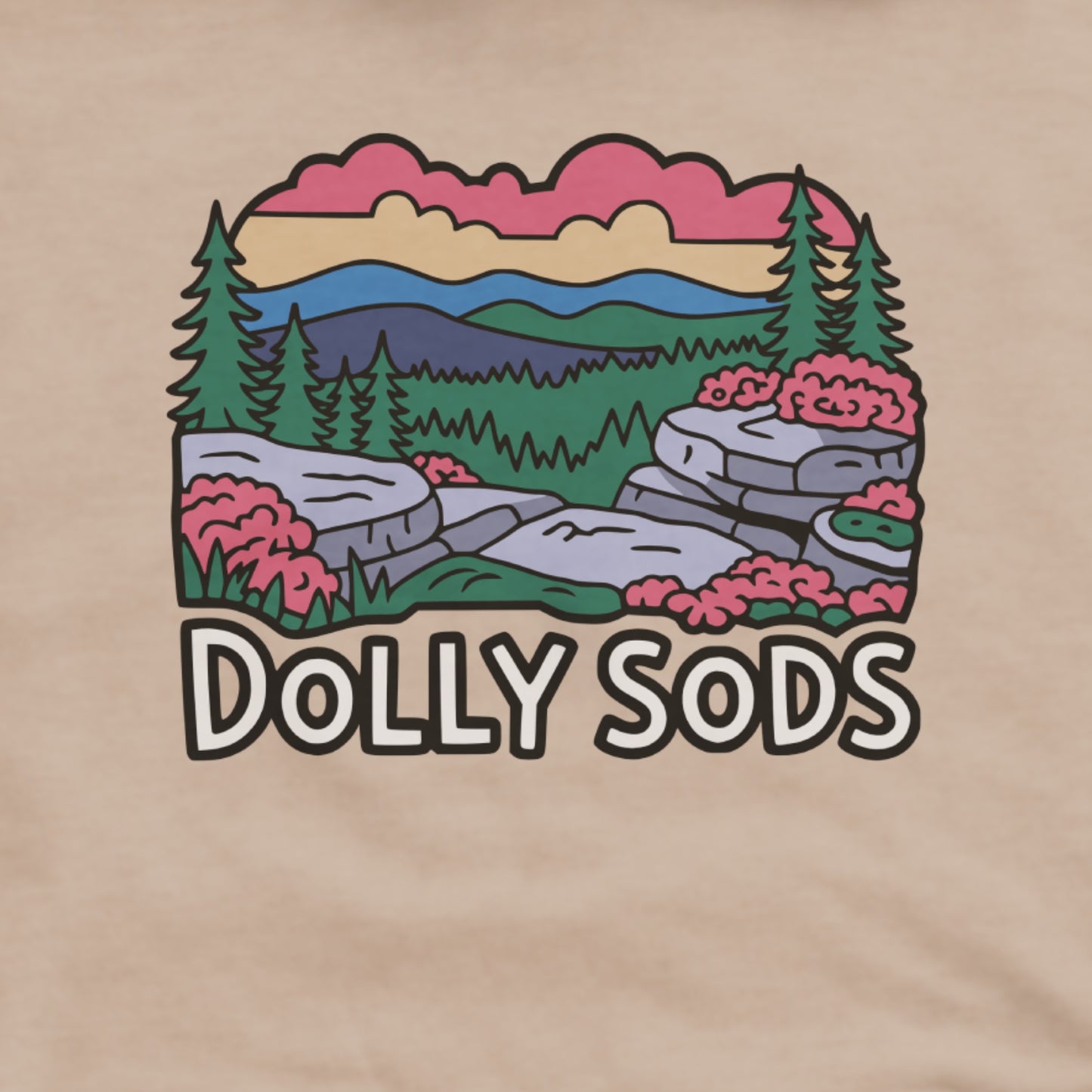 Dolly Sods Wilderness Hoodie Adventure and Outdoors Themed Hoodie