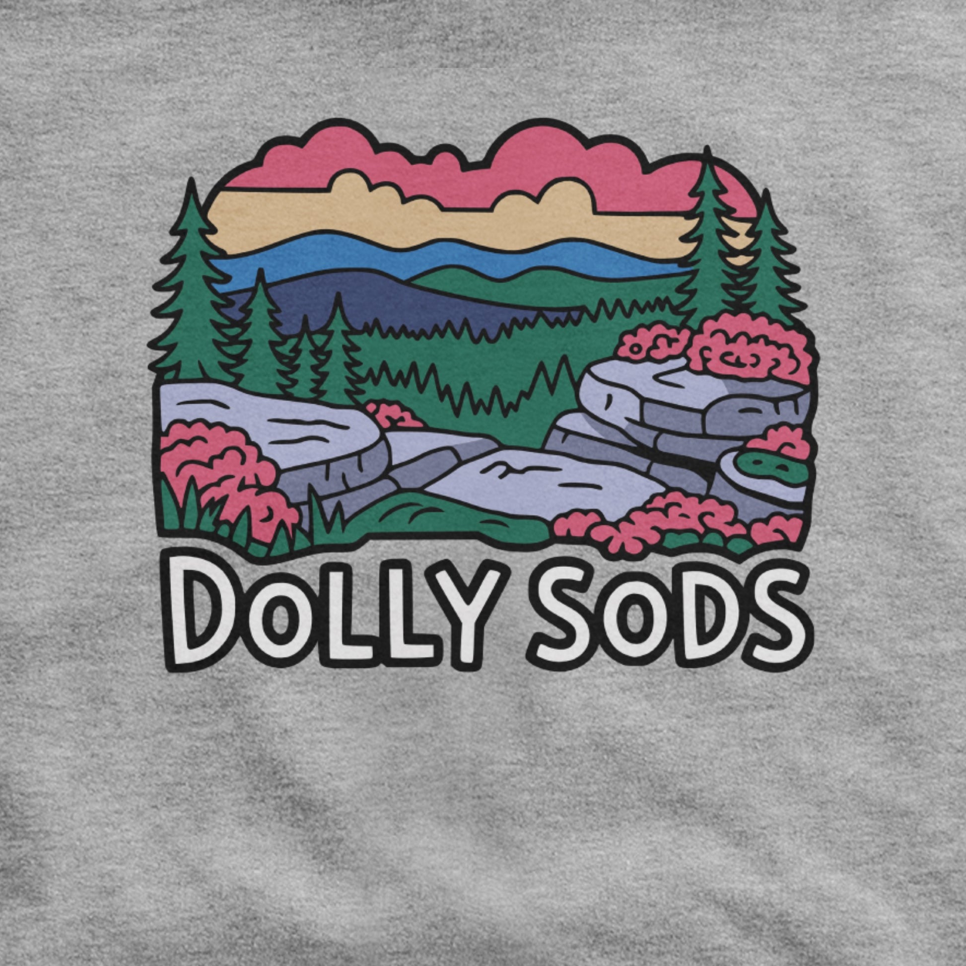 Dolly Sods Wilderness Hoodie Adventure and Outdoors Themed Hoodie