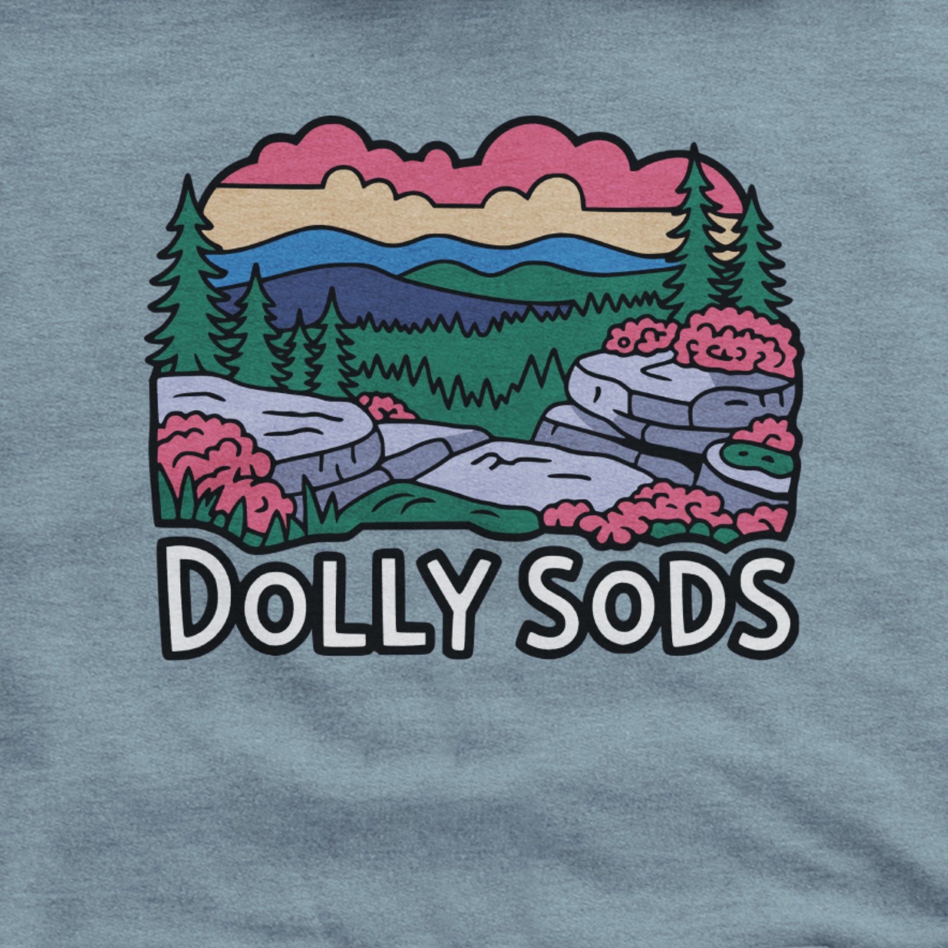 Dolly Sods Wilderness Hoodie Adventure and Outdoors Themed Hoodie
