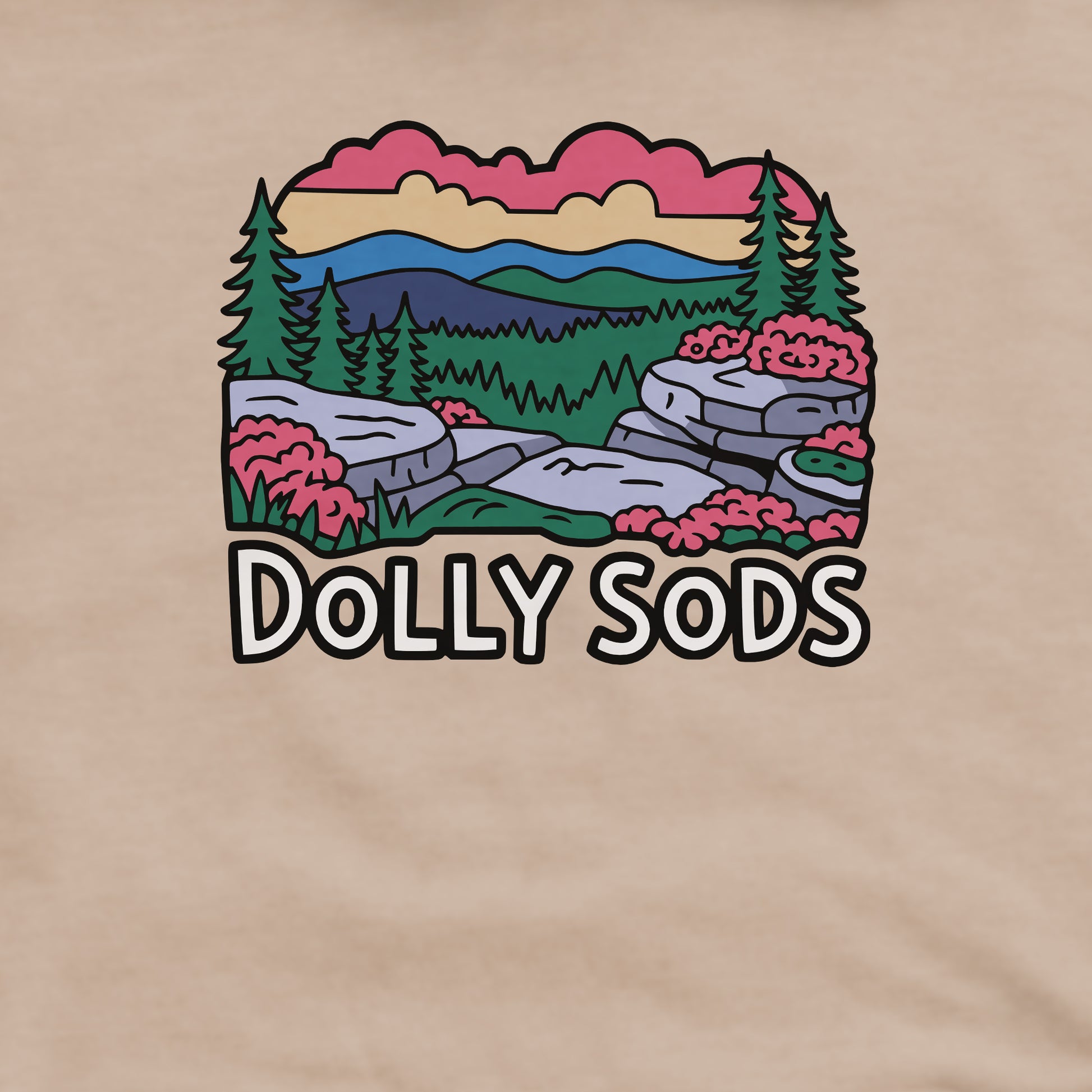 Dolly Sods Wilderness Crewneck Sweatshirt Adventure and Outdoors Themed Sweatshirt