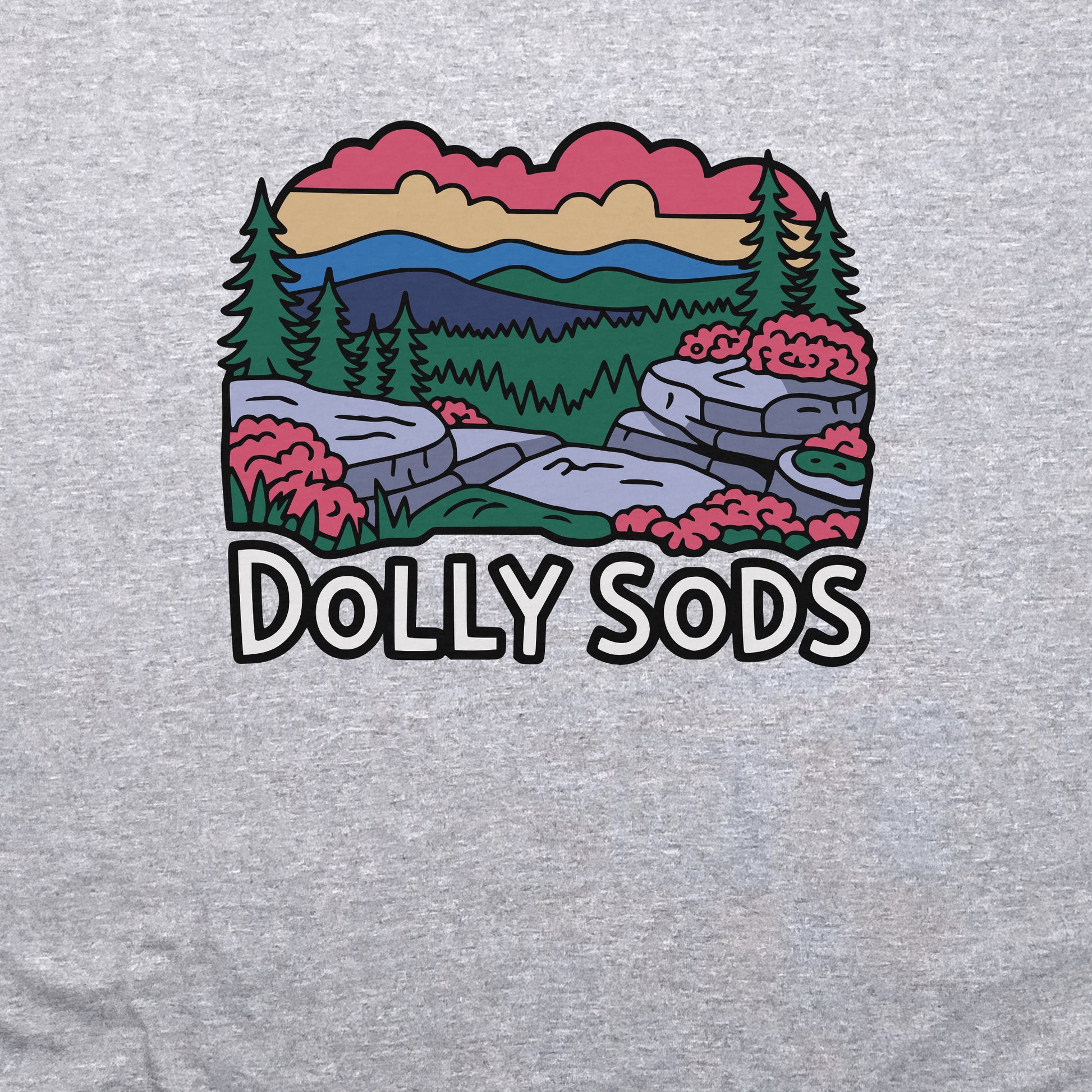 Dolly Sods Wilderness Crewneck Sweatshirt Adventure and Outdoors Themed Sweatshirt