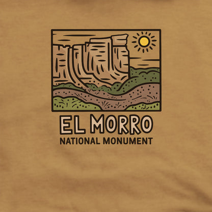 El Morro National Monument Hoodie Adventure and Outdoors Themed Hoodie
