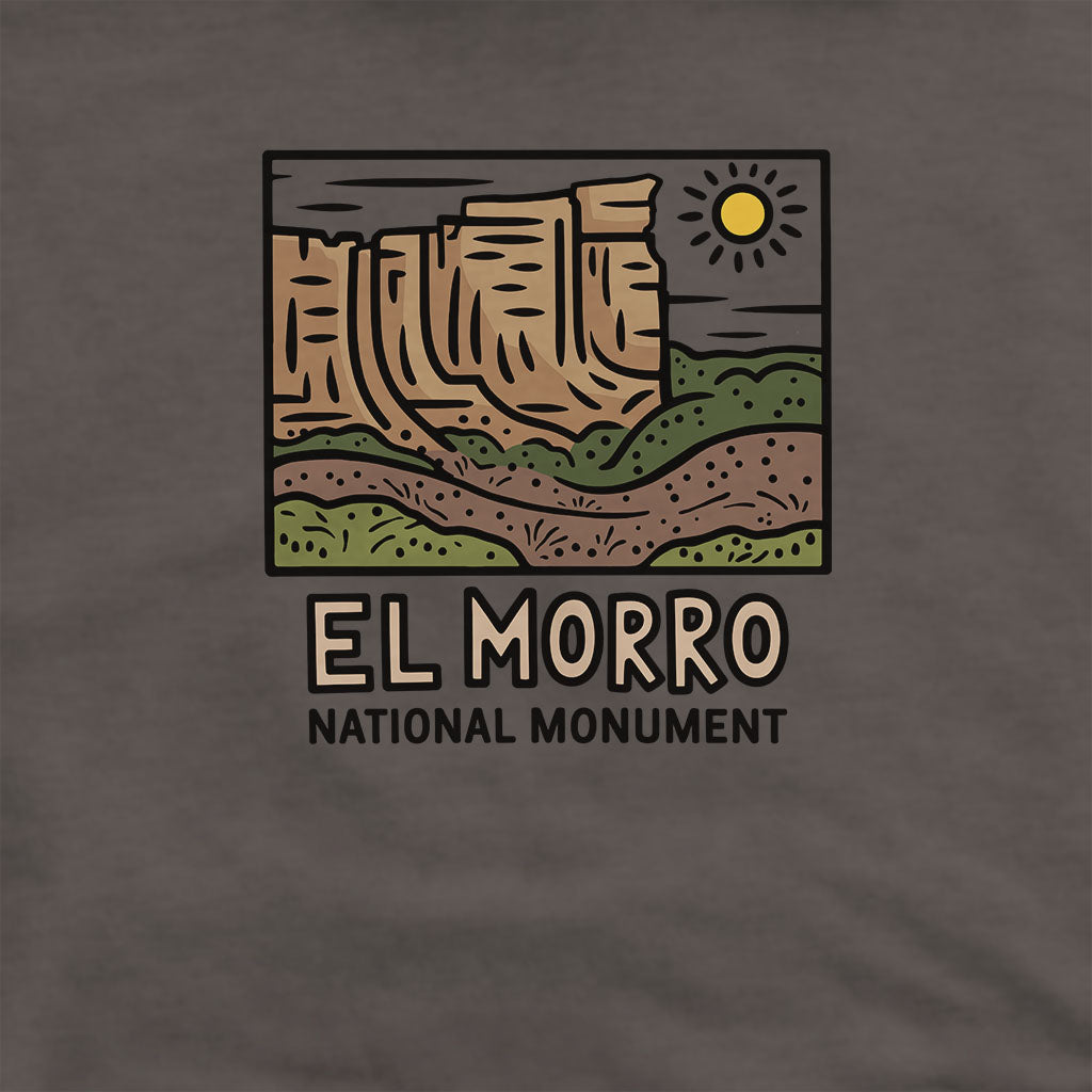 El Morro National Monument Hoodie Adventure and Outdoors Themed Hoodie