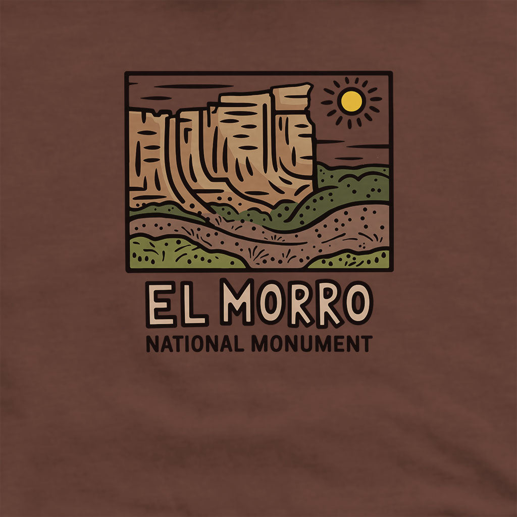El Morro National Monument Hoodie Adventure and Outdoors Themed Hoodie