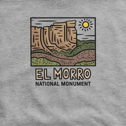 El Morro National Monument Hoodie Adventure and Outdoors Themed Hoodie