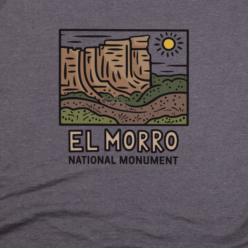 El Morro National Monument T-Shirt Adventure and Outdoors Themed T-Shirt