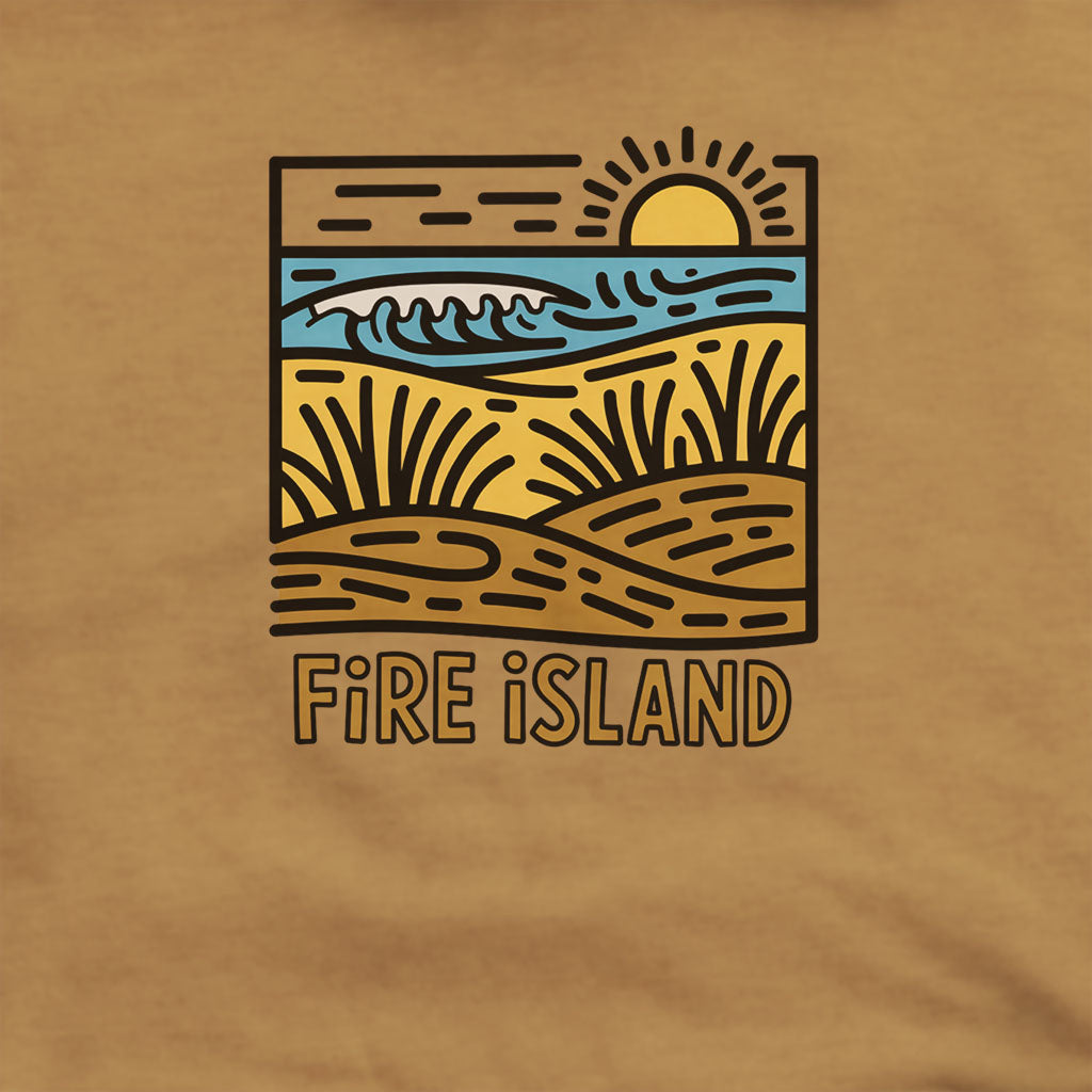 Fire Island National Seashore Hoodie Adventure and Outdoors Themed Hoodie