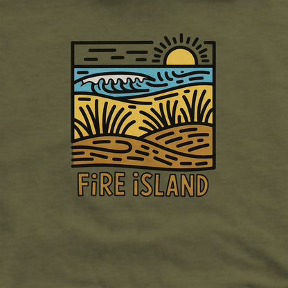 Fire Island National Seashore Hoodie Adventure and Outdoors Themed Hoodie