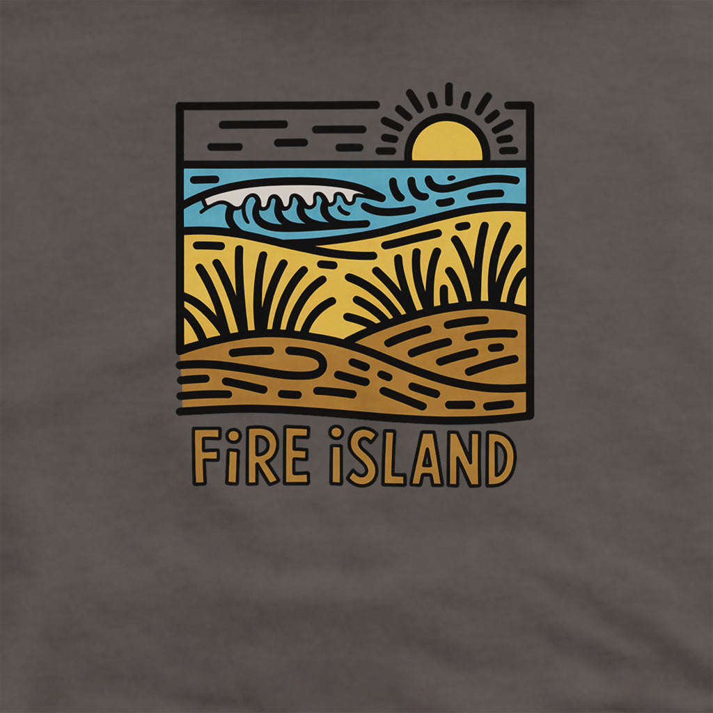 Fire Island National Seashore Hoodie Adventure and Outdoors Themed Hoodie