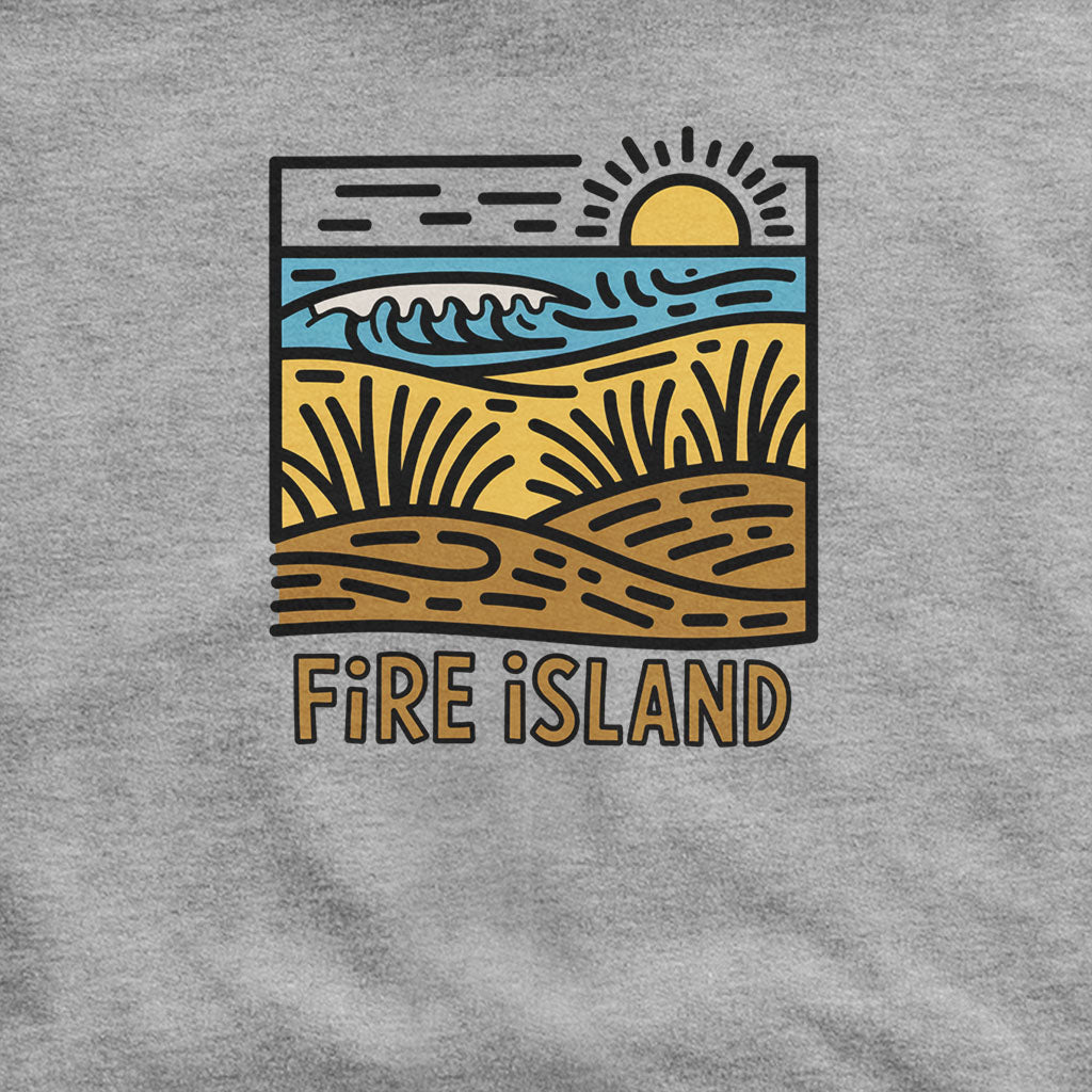 Fire Island National Seashore Hoodie Adventure and Outdoors Themed Hoodie