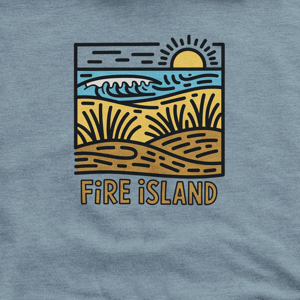 Fire Island National Seashore Hoodie Adventure and Outdoors Themed Hoodie