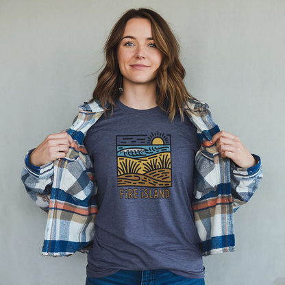 Fire Island National Seashore T-Shirt Adventure and Outdoors Themed T-Shirt
