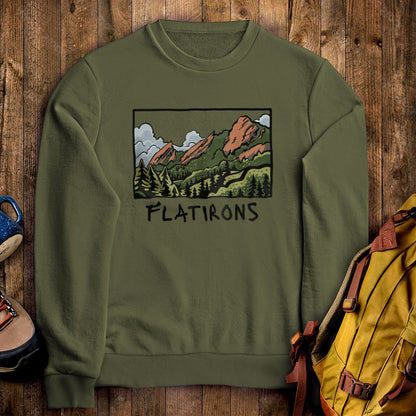 Flatirons Crewneck Sweatshirt