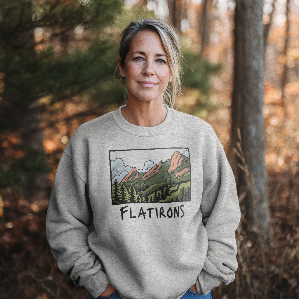Flatirons Crewneck Sweatshirt