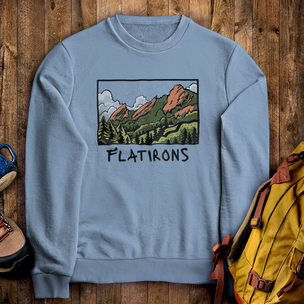 Flatirons Crewneck Sweatshirt