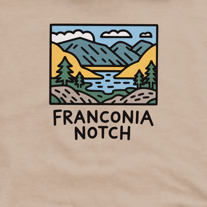 Franconia Notch State Park Crewneck Sweatshirt Adventure and Outdoors Themed Sweatshirt