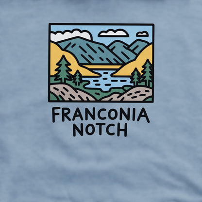 Franconia Notch State Park Crewneck Sweatshirt Adventure and Outdoors Themed Sweatshirt