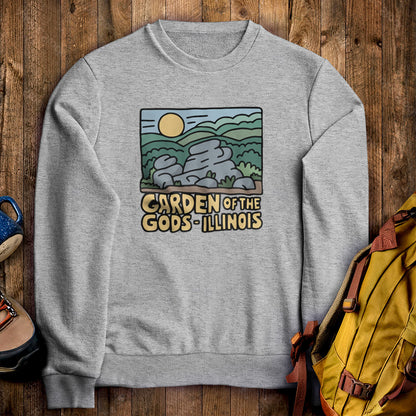 Garden of the Gods Illinois Crewneck Sweatshirt