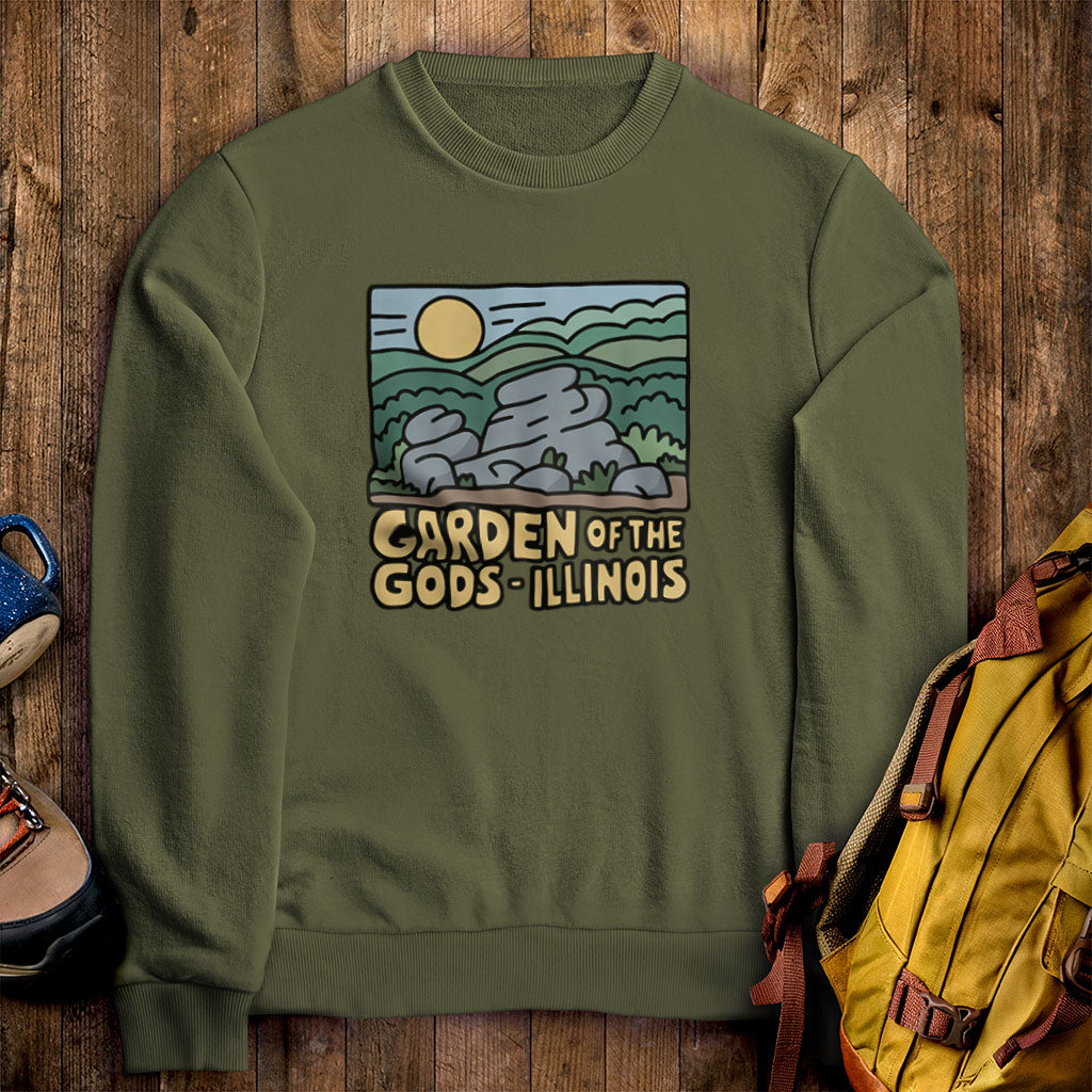 Garden of the Gods Illinois Crewneck Sweatshirt