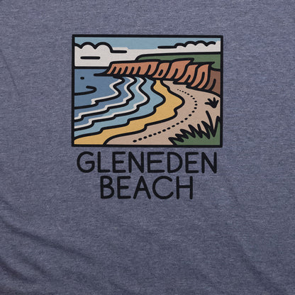 Gleneden Beach T-Shirt Adventure and Outdoors Themed T-Shirt