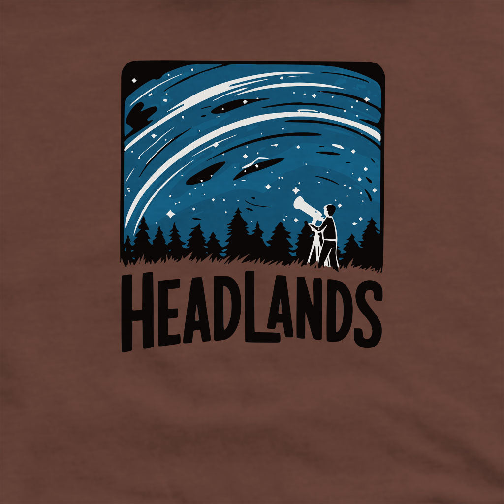 Headlands International Dark Sky Park at Night Crewneck Sweatshirt