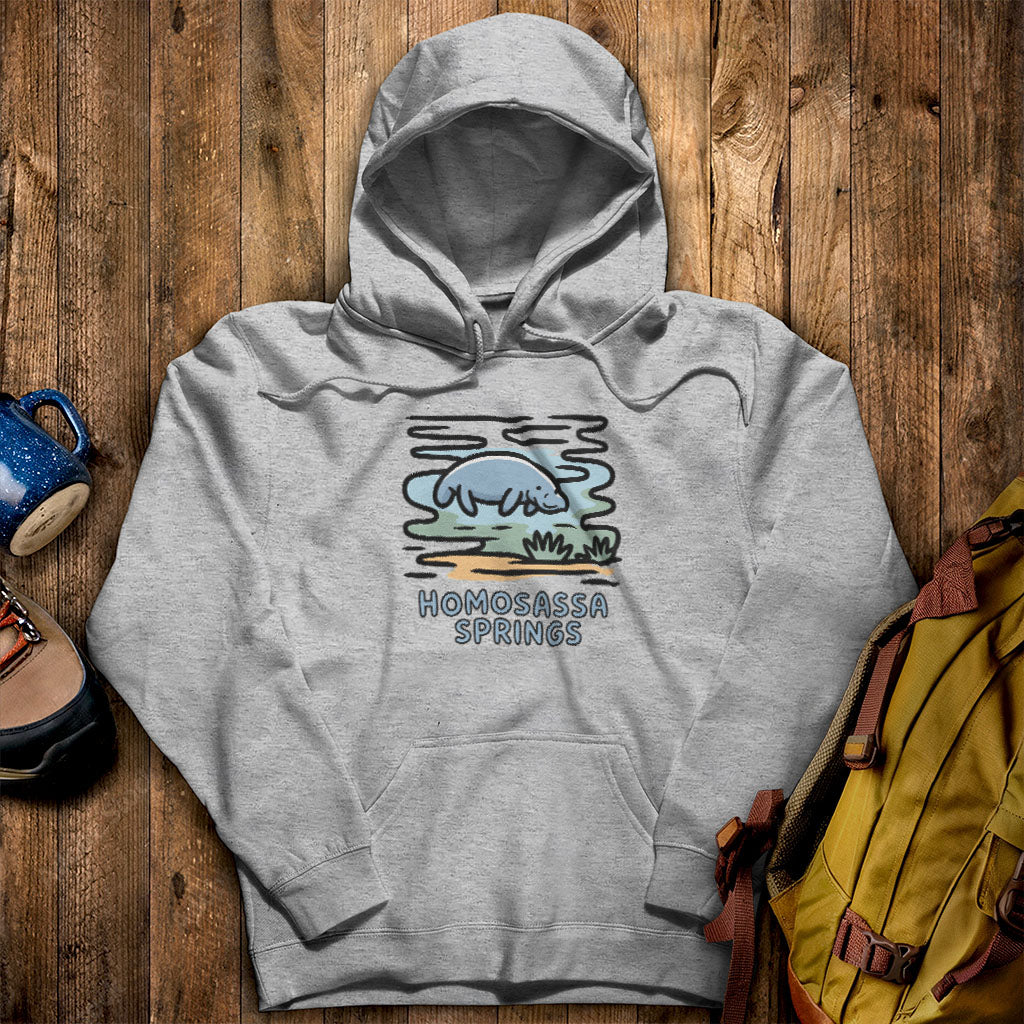 Homosassa Springs Wildlife State Park Hoodie Sport Grey Adventure and Outdoors Themed Hoodie