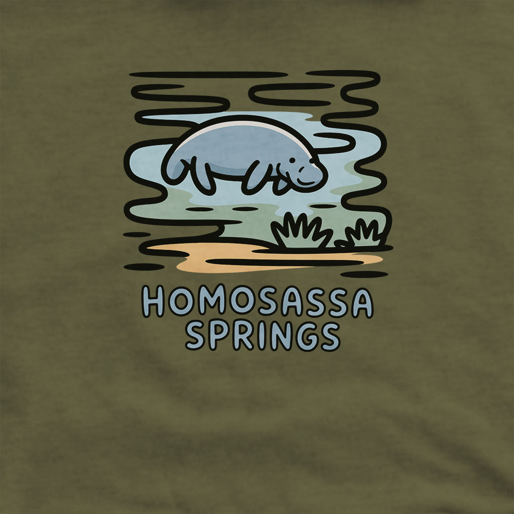 Homosassa Springs Wildlife State Park Hoodie Adventure and Outdoors Themed Hoodie