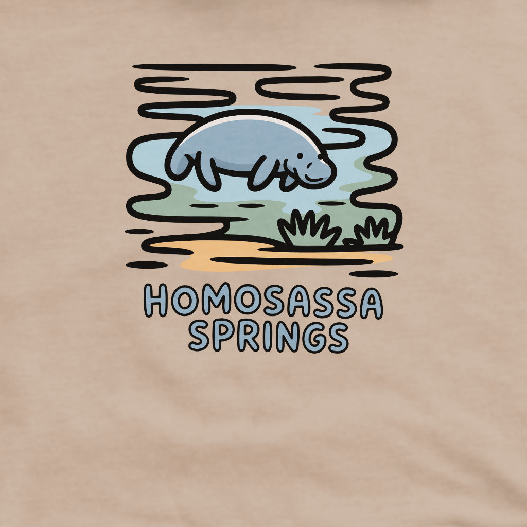 Homosassa Springs Wildlife State Park Crewneck Sweatshirt Adventure and Outdoors Themed Sweatshirt