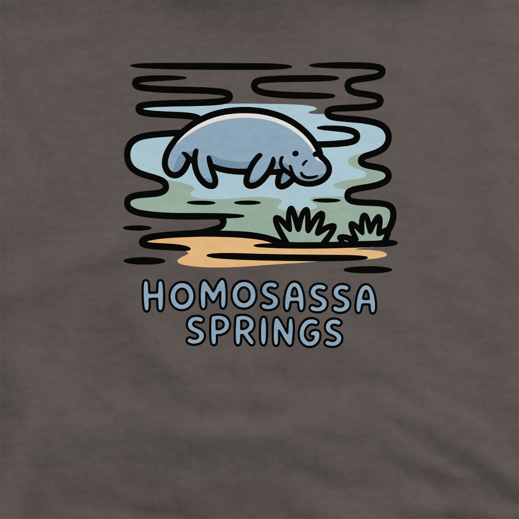 Homosassa Springs Wildlife State Park Crewneck Sweatshirt Adventure and Outdoors Themed Sweatshirt