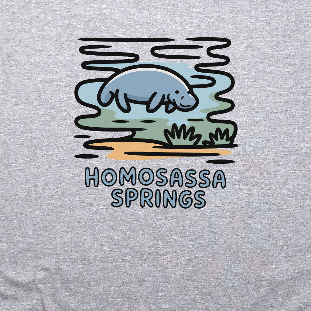 Homosassa Springs Wildlife State Park Crewneck Sweatshirt Adventure and Outdoors Themed Sweatshirt
