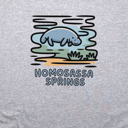 Homosassa Springs Wildlife State Park Crewneck Sweatshirt Adventure and Outdoors Themed Sweatshirt