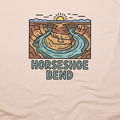 Horseshoe Bend Glen Canyon T-Shirt Adventure and Outdoors Themed T-Shirt