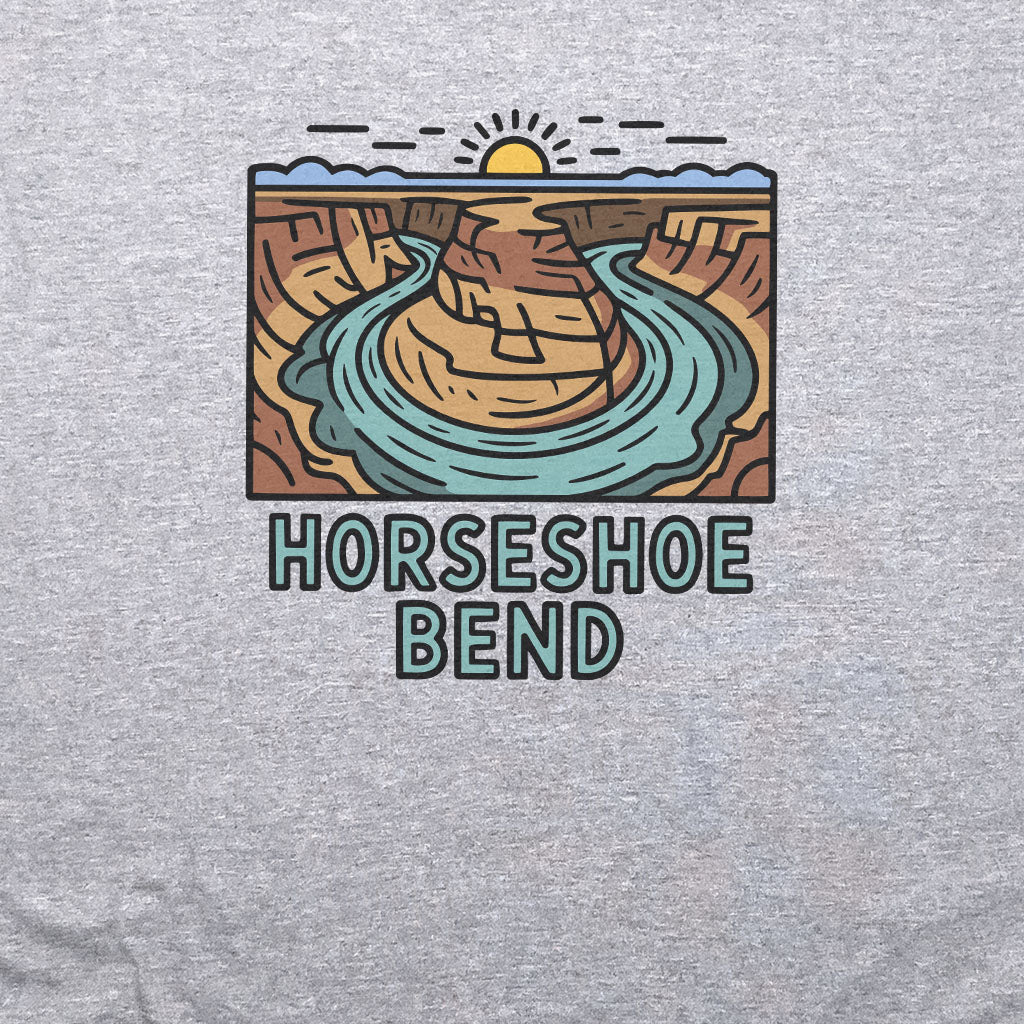 Horseshoe Bend Glen Canyon T-Shirt Adventure and Outdoors Themed T-Shirt