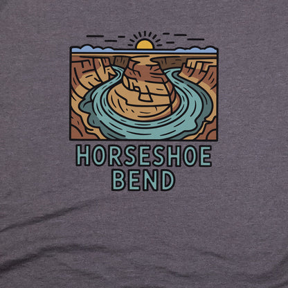 Horseshoe Bend Glen Canyon T-Shirt Adventure and Outdoors Themed T-Shirt