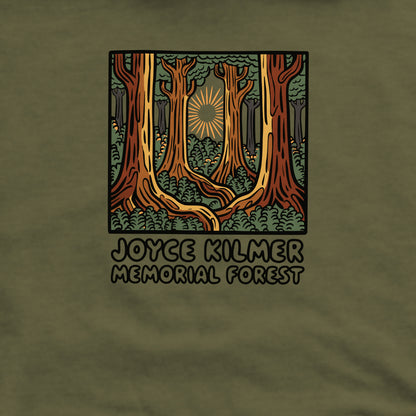 Joyce Kilmer Memorial Forest Crewneck Sweatshirt Adventure and Outdoors Themed Sweatshirt