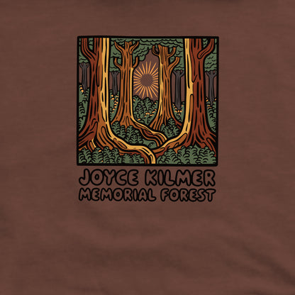 Joyce Kilmer Memorial Forest Crewneck Sweatshirt Adventure and Outdoors Themed Sweatshirt