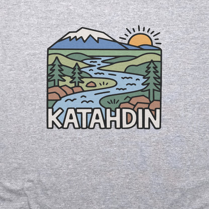 Mount Katahdin T-Shirt Adventure and Outdoors Themed T-Shirt