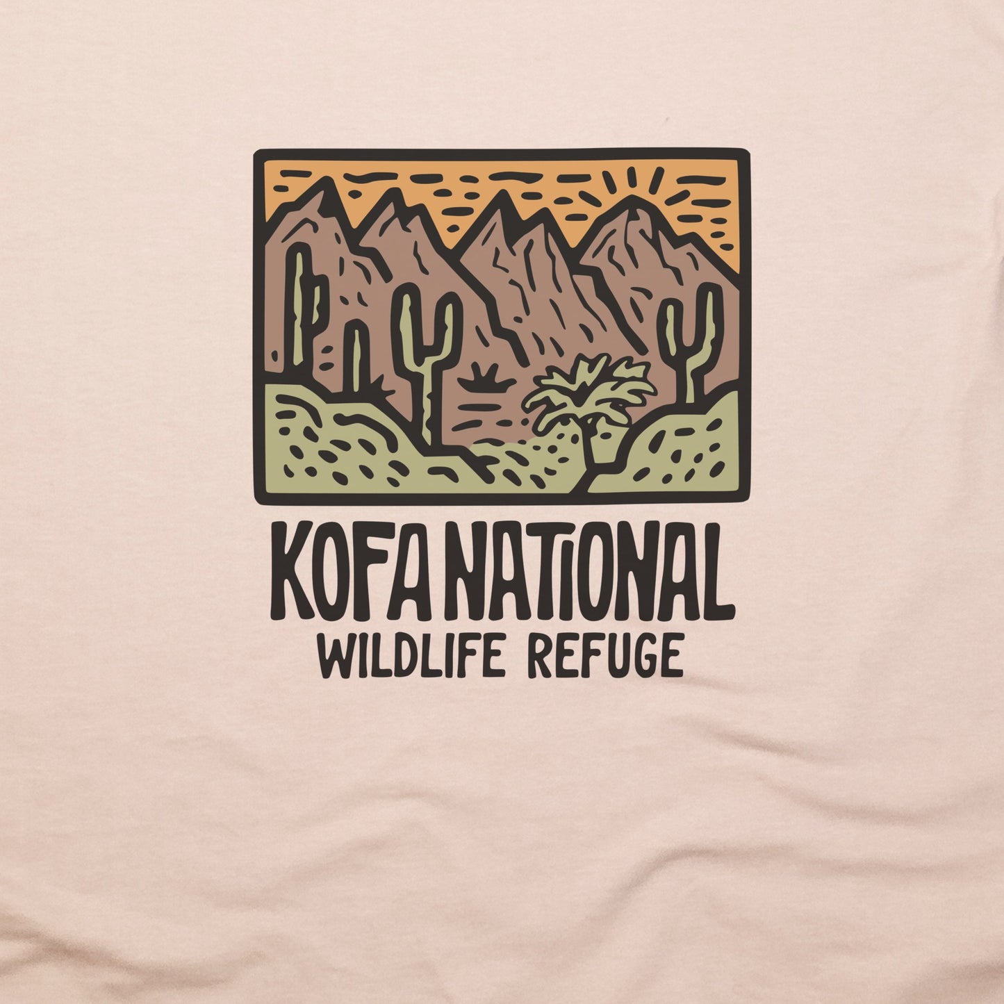 Kofa National Wildlife Refuge T-Shirt Adventure and Outdoors Themed T-Shirt