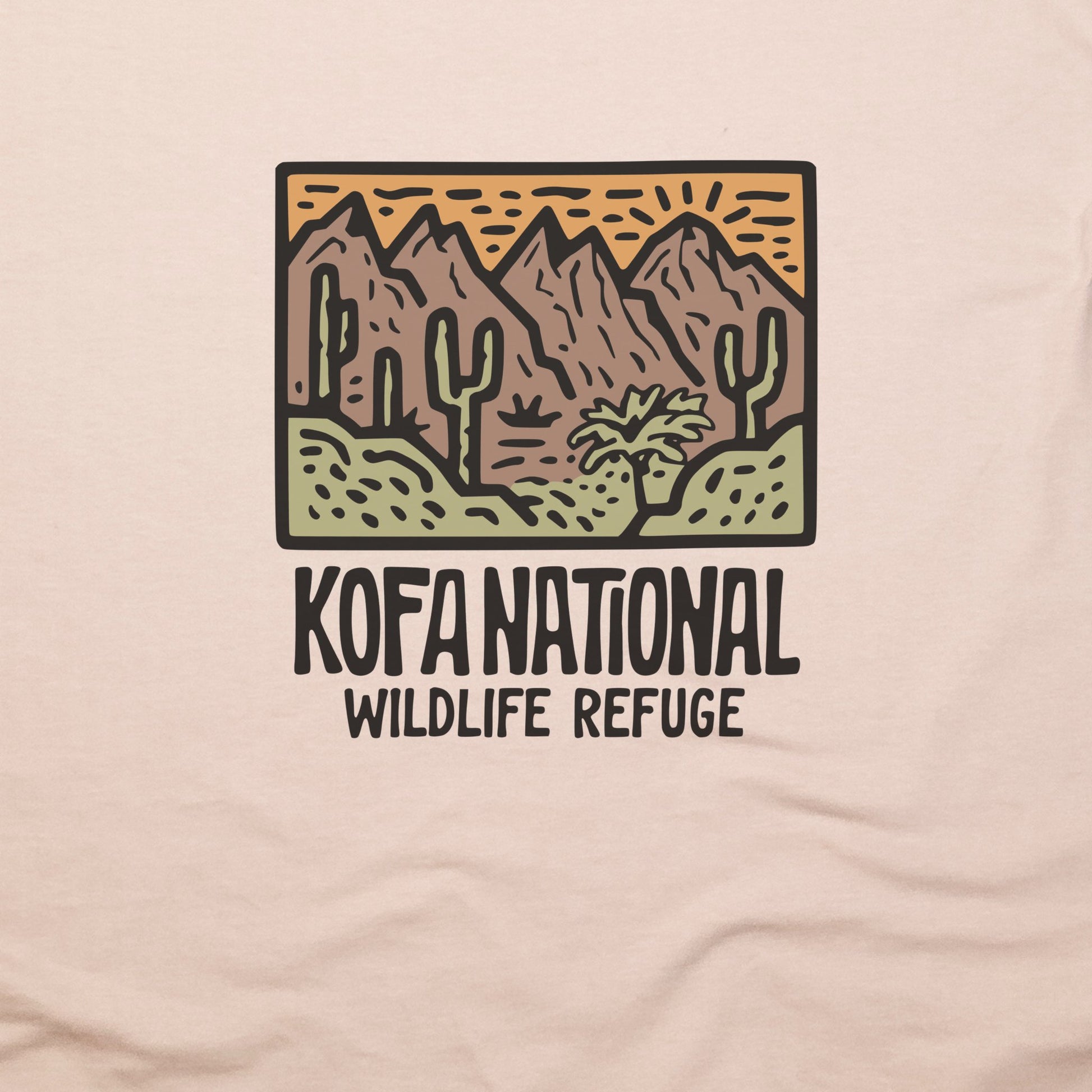 Kofa National Wildlife Refuge T-Shirt Adventure and Outdoors Themed T-Shirt