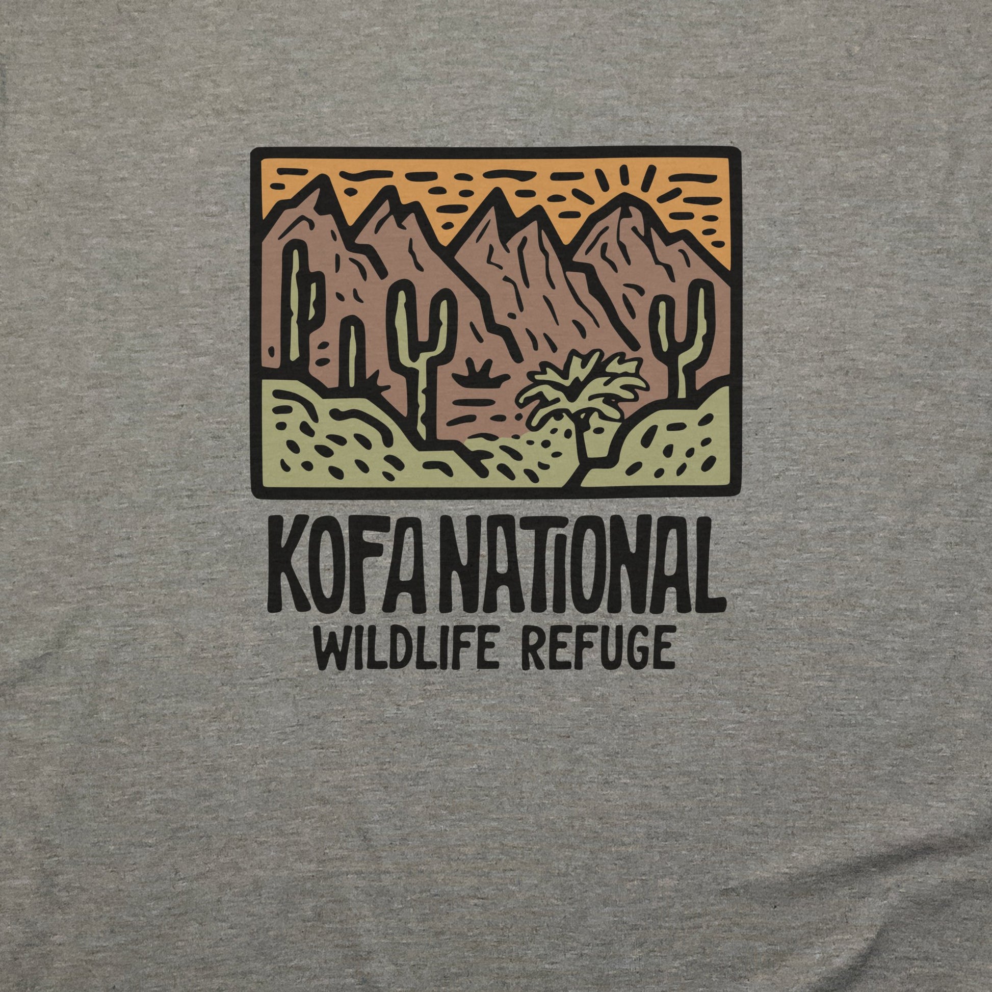 Kofa National Wildlife Refuge T-Shirt Adventure and Outdoors Themed T-Shirt