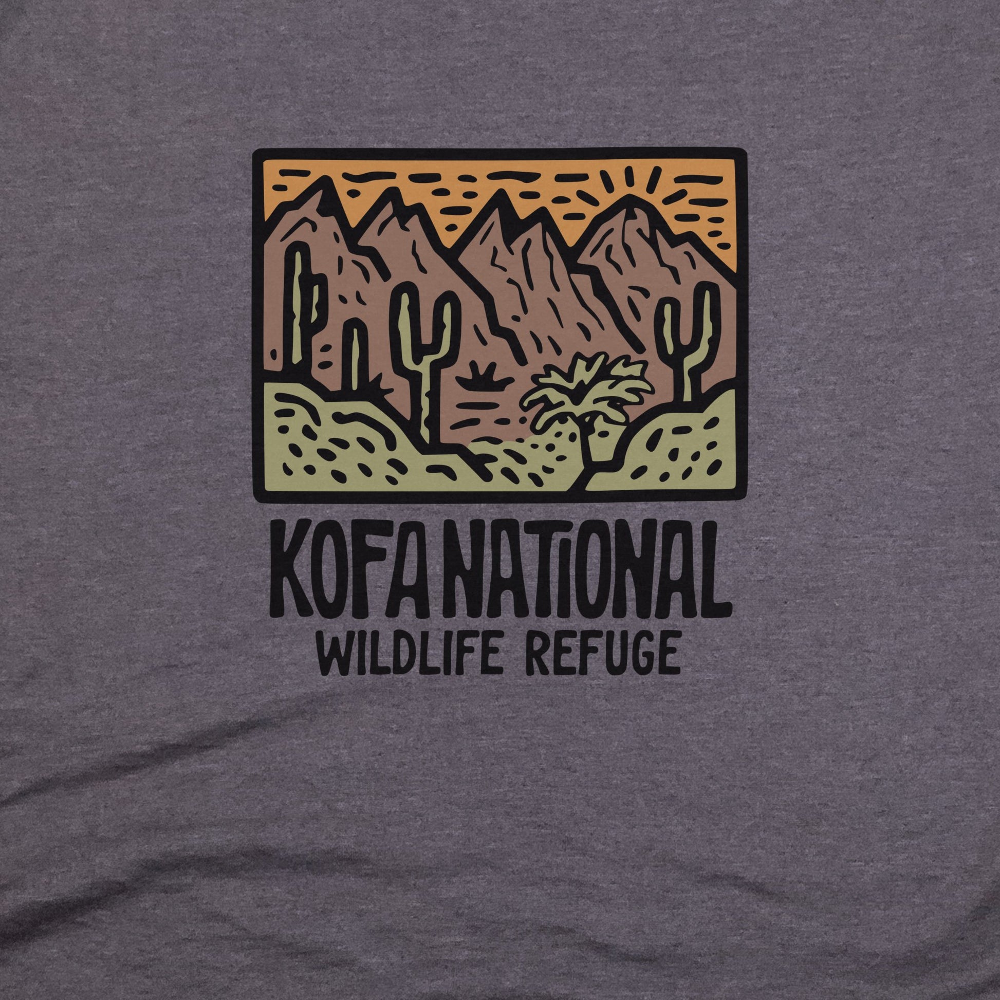 Kofa National Wildlife Refuge T-Shirt Adventure and Outdoors Themed T-Shirt