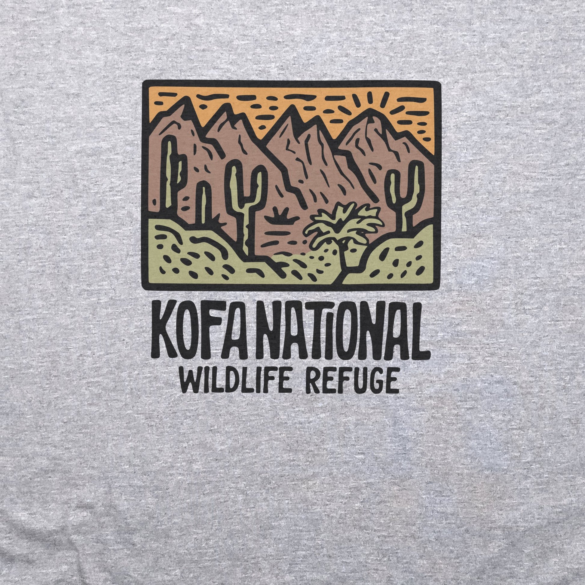 Kofa National Wildlife Refuge T-Shirt Adventure and Outdoors Themed T-Shirt