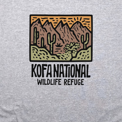 Kofa National Wildlife Refuge Crewneck Sweatshirt Adventure and Outdoors Themed Sweatshirt