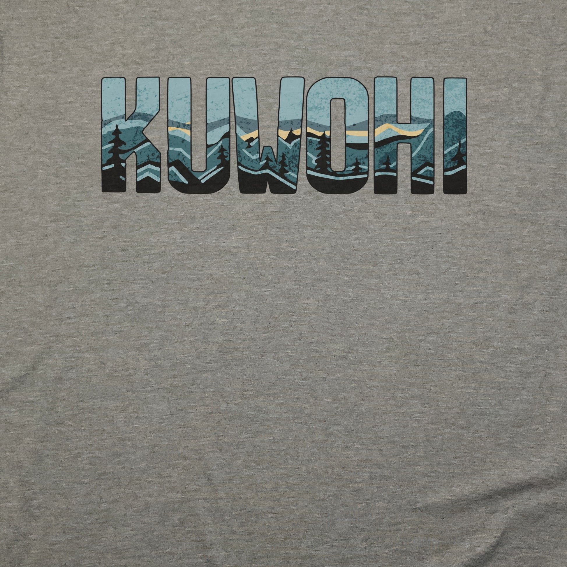 Kuwohi T-Shirt Adventure and Outdoors Themed T-Shirt