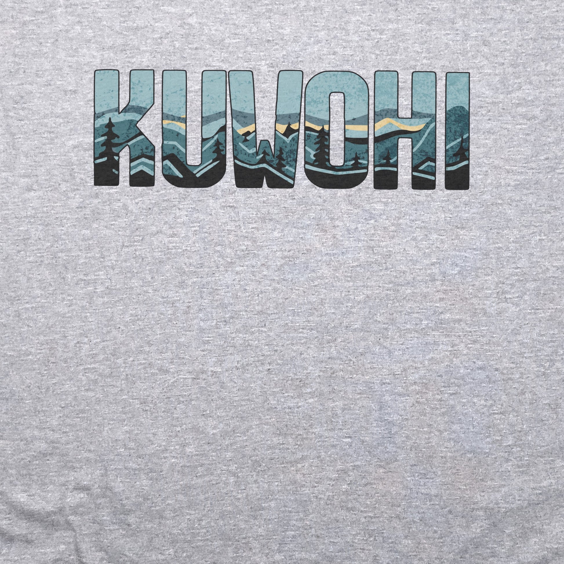 Kuwohi T-Shirt Adventure and Outdoors Themed T-Shirt