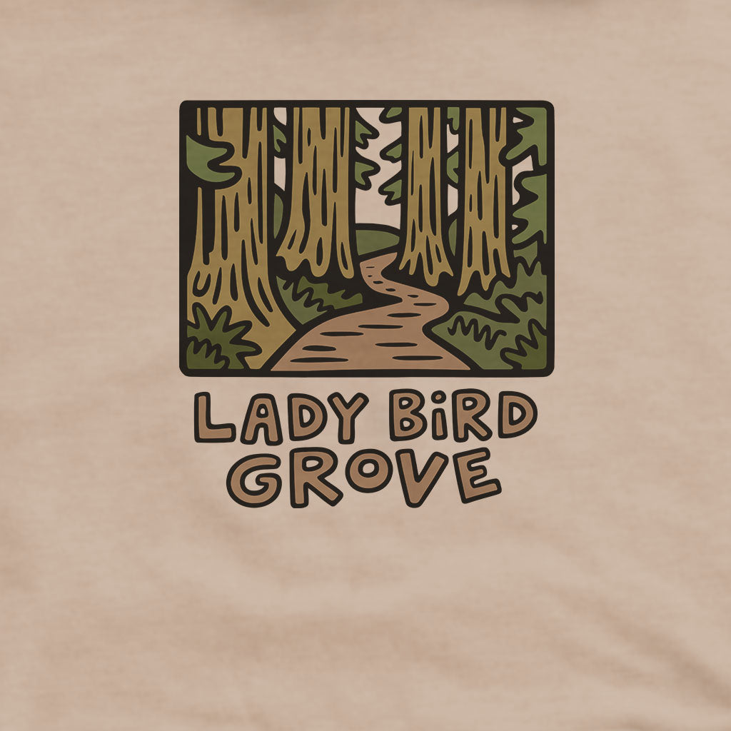 Lady Bird Grove Trail Hoodie Adventure and Outdoors Themed Hoodie