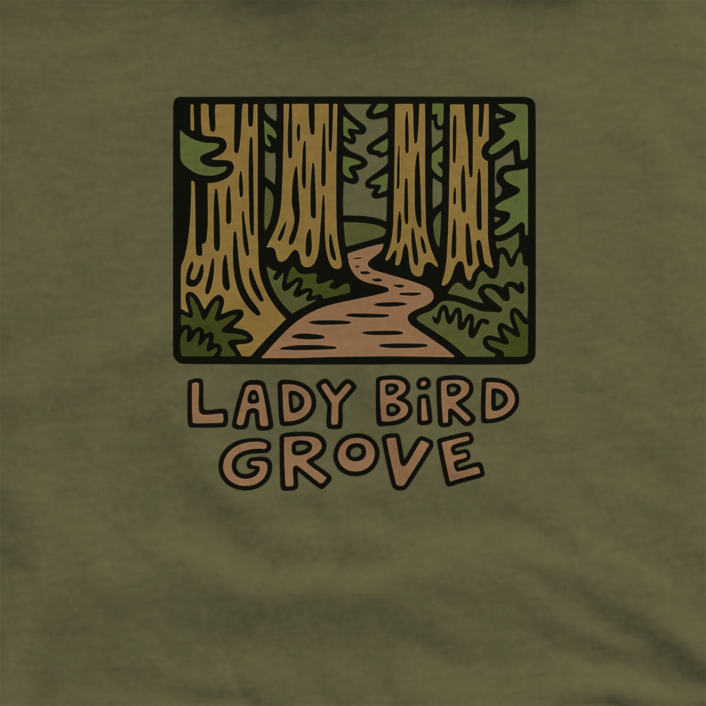 Lady Bird Grove Trail Hoodie Adventure and Outdoors Themed Hoodie