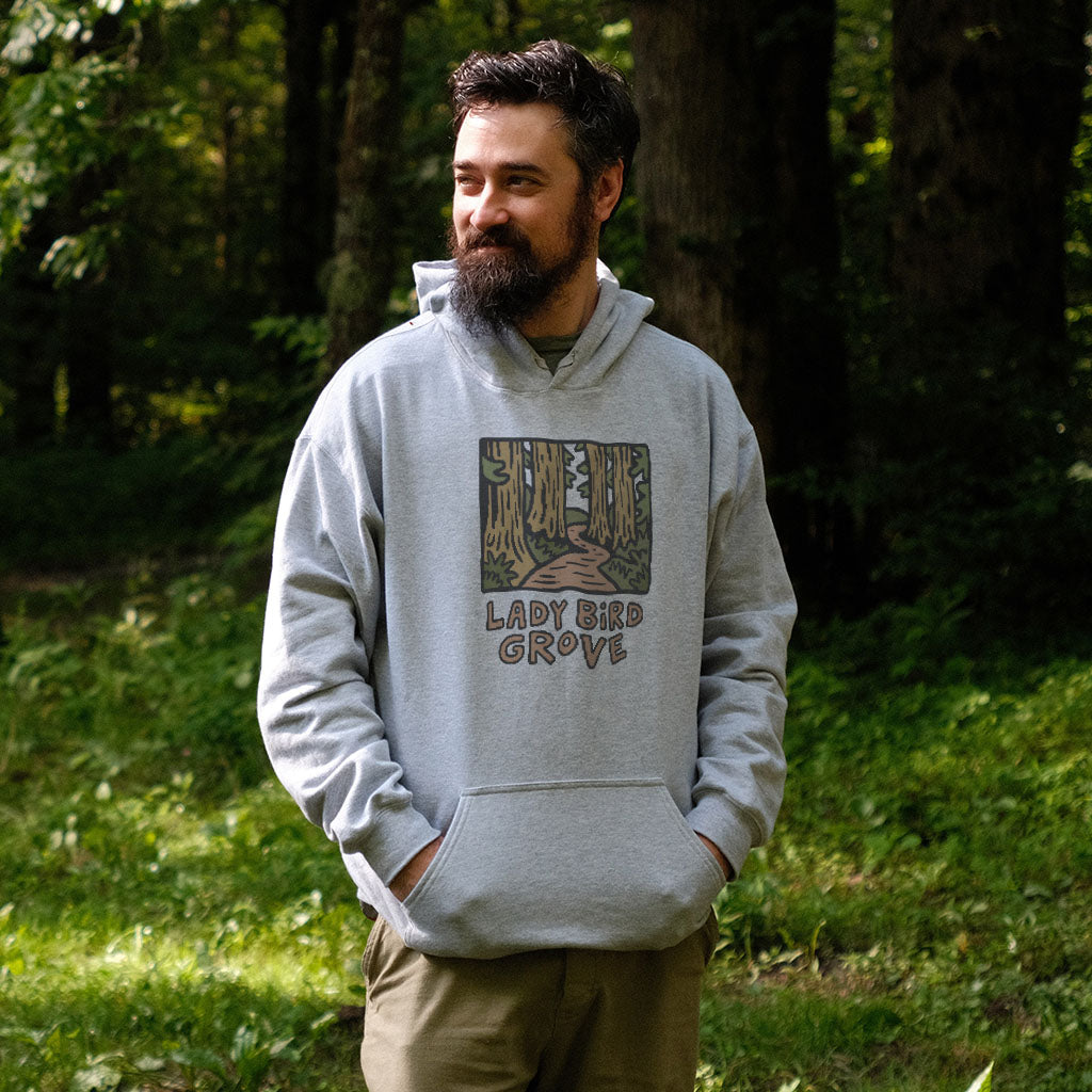 Lady Bird Grove Trail Hoodie Adventure and Outdoors Themed Hoodie
