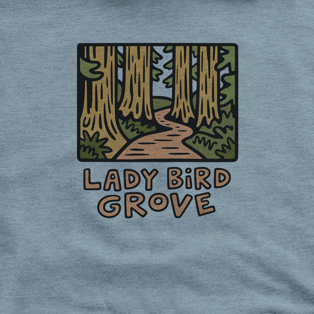 Lady Bird Grove Trail Hoodie Adventure and Outdoors Themed Hoodie