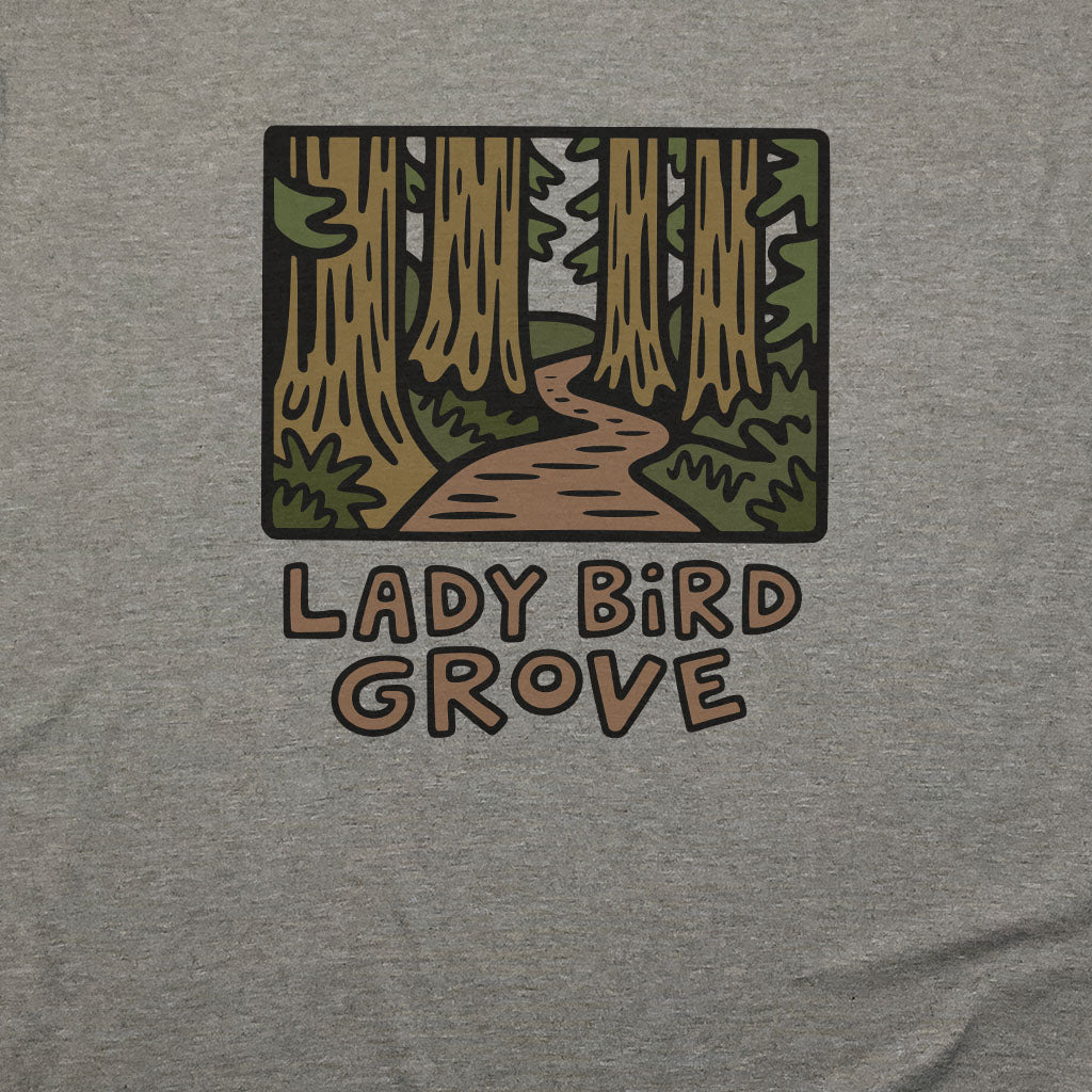 Lady Bird Grove Trail T-Shirt Adventure and Outdoors Themed T-Shirt